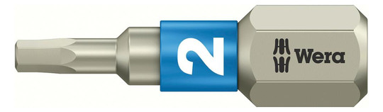 Wera-Bits Innensechskant Stainless 3840/1TS - SW 2