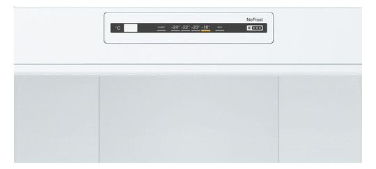 Kühl-/Gefrierkombi Stand E ws 215/87l 239kwh 1860x600x660mm NoFrost