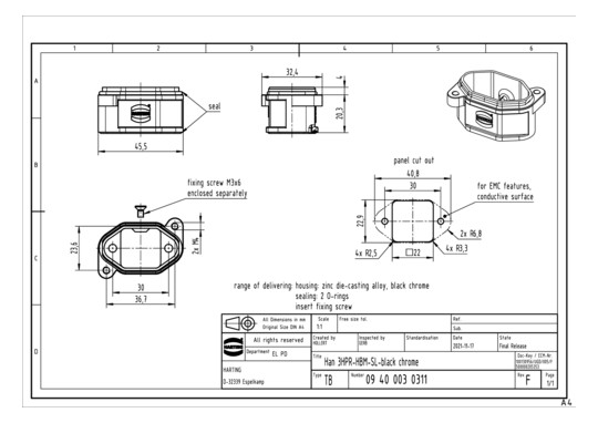 HART Han 3HPR-agg-SV         09400030311 