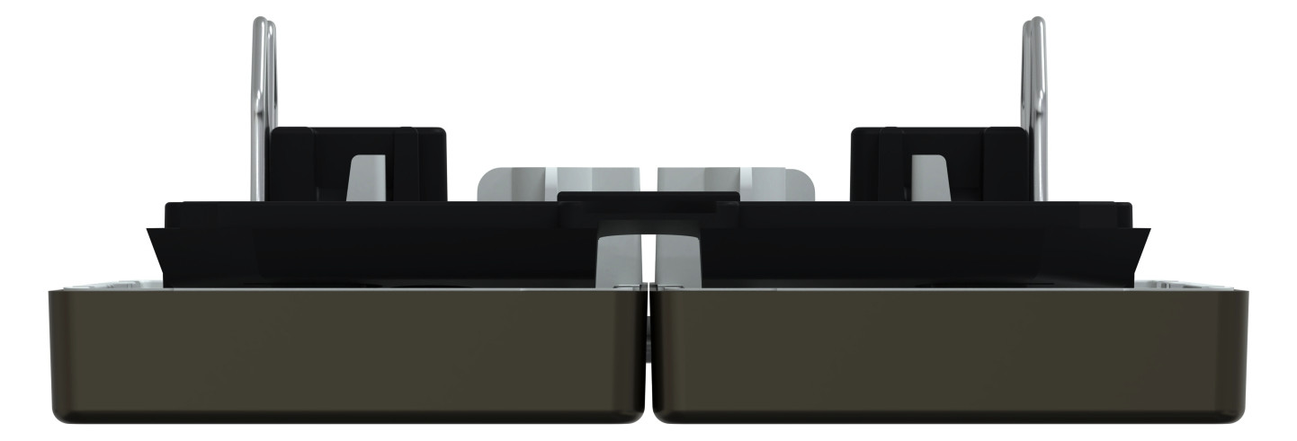 Wippe Serien Schalter System Design mokka metallic