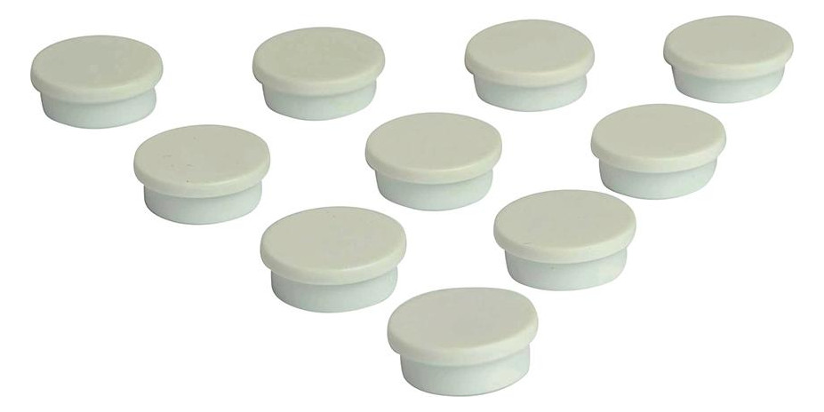 Bild Organisationsmagnet rund weiß 20mm Eclip se - C ECLIPSE MAGNETICS-3