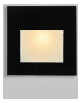 LED-Orientierungsleuchte 2W 3000K 35lm sw Konv 1LED elektr.Trafo IP20 Scheibe