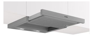 Dunstabzugshaube Flschirm 600mm si A LED 62dB 405cbm/h Ø120-150mm 4st Abl/Uml