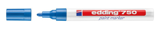 edding-Lackmarker 750, blau - 2-4mm