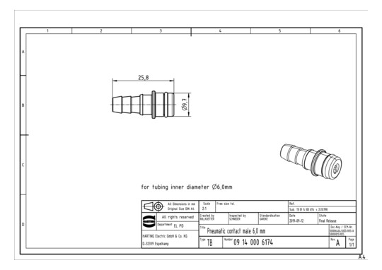HART Kontakte o. Absperrung  09140006174 