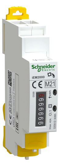 Wechselstromzähler 1ph Acti9 elektr digi B 40A 230V/N-L Eintarif 48-62Hz