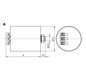 Zündgerät 2000W HI 230V IP20 Alu Halogen-Metalldampfl