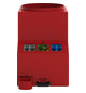 Steckdose REG 250V/AC 16A m.KontrLeuchte 2,5TE Mit Kontroll-Leuchte 84,7mm IP20