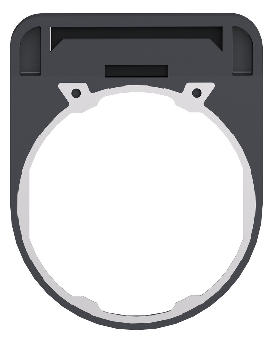 Bezeichnungsschild sw Harmony XB5 30x40mm Bez.Schild