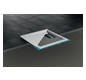 Duschwanne BetteUltra 1260 120x90x3,5cm, Glasur, Mini-Wannenträger, dust
