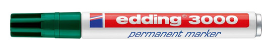 edding-Permanentmarker 3000, grün - ca.1,5-3 mm