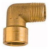 RIEGLER-Winkel-Stück aus Messing - AG R1/2 x IG1/2