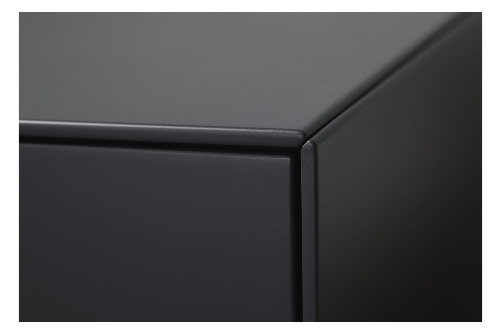 Duravit Waschtisch-Unterschrank White Tulip 130x55cm, Becken links, Eiche natur massiv/graphit seidenmatt, kein Einrichtungssystem/mit Innenbeleuchtung