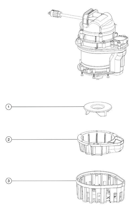Kessel Tauchpumpe Aquadive GTF 1000, ohne Schwimmerschalter, R 1 1/4