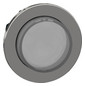 Drucktaster Front 1f ws bel.b Ø30,5mm rnd Geeignet für Beleuchtung IP66