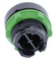 Drucktaster Front 1f gn Ø22mm rnd IP66 Tastend