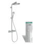 hansgrohe Showerpipe Crometta S mit Thermostat, 16 l/min, chrom