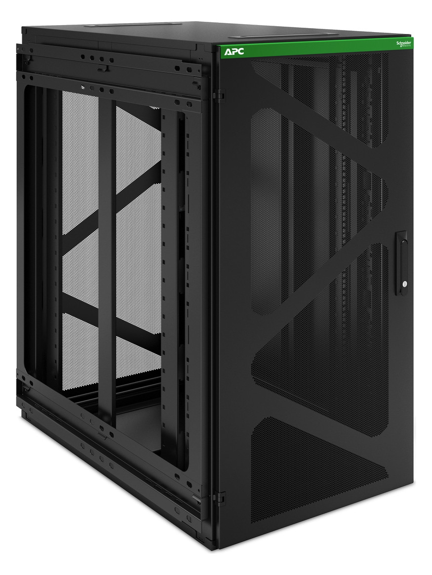 Netzwerkschrank ST 24HE vo/hi RAL9005 B600xH1156xT1037mm IP2X pulverbesch