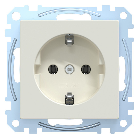 Steckdose 1f polws mt System M UP IP20