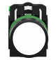 Drucktaster 1f ws rnd Ø22,5mm 1S IP30 fl Tastend