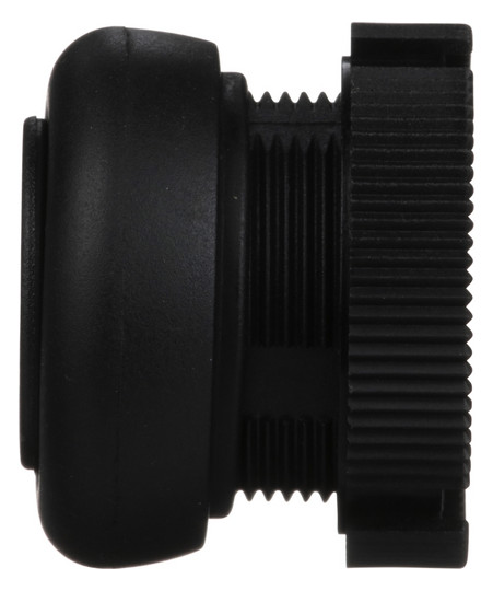 Drucktaster Front 1f sw Ø22,5mm rnd IP65 Tastend