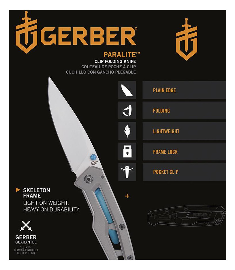 Bild Paralite silver/lue - GERBER-0