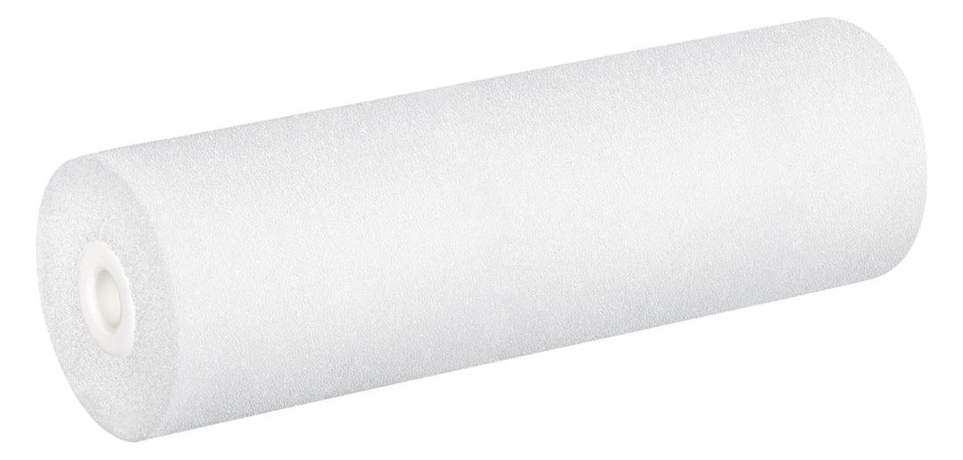Bild Lackier-Schaumwalze 2 St 11 cm weiß gera de - C CIRET-0