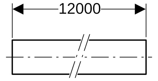 Geberit Systemrohr ML DN 12, Ø 16 mm, Rolle 120 m