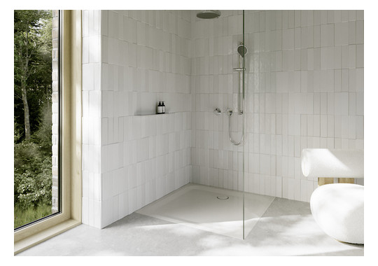 Duschwanne BetteUltra 5984 150x150x3,5cm, Glasur, flax