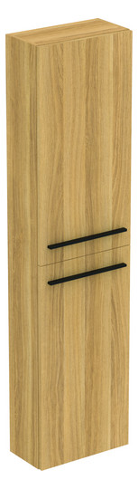 Ideal-Standard Hochschrank i.life S 1 Tür, Anschlag rechts/links, 40 x 21 x 160 cm, Eiche natur