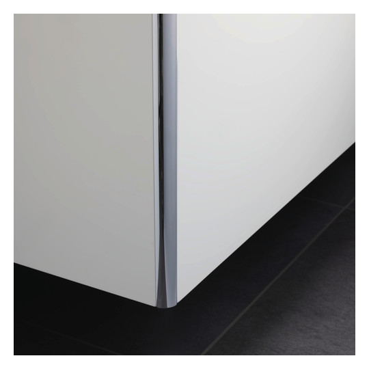 Duravit Waschtisch-Unterschrank Compact XSquare 61 x 38,8 cm, Eiche schwarz, 2 Schubkästen, wandhängend