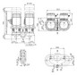 Wilo Trockenläufer-Energiesparpumpe CronoTwin DL-E 150/190-5,5/4-R1, 5,5 kW, ohne Differenzdruckgeber