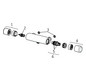 HANSA Brause-Thermostat HANSAMICRA AP, S-Anschlüsse, vertauschte Kalt-/Warmwasser-Anschlüsse, chrom