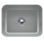 V&B Unterbauspüle Cisterna 60C mit Ablaufgarnitur, Excenterbetätigung, stone CeramicPlus