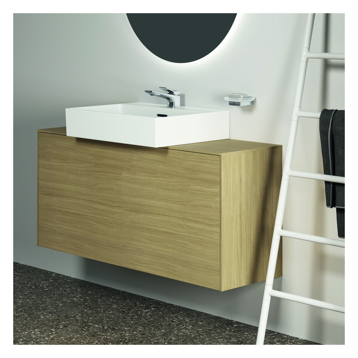 Ideal-Standard Seifenschale Conca eckig, chrom