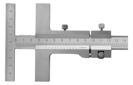 fortis-Anreiß-Messschieber mit Feineinstellung - 250mm