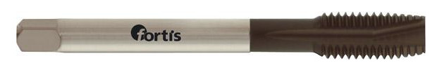 Bild Maschinengewindebohrer DIN371 HSSE vapor isiert Typ INOX Form B M12 FORTIS-0