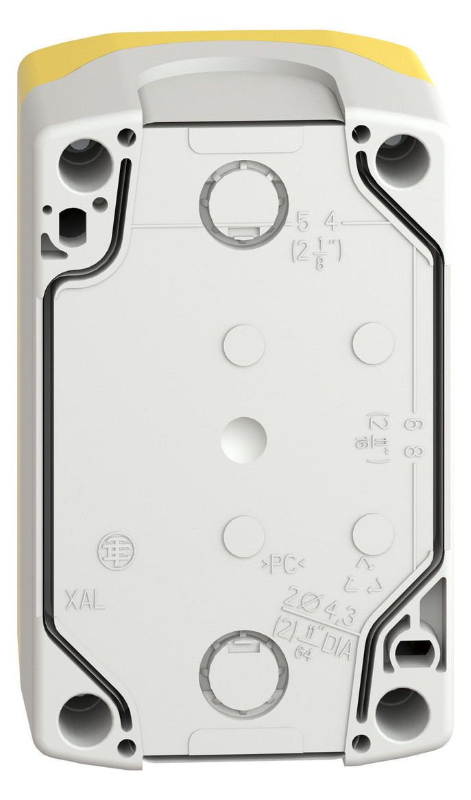 Aufbaugehäuse Kst 2f Ø22,5mm IP65 68x106x53mm