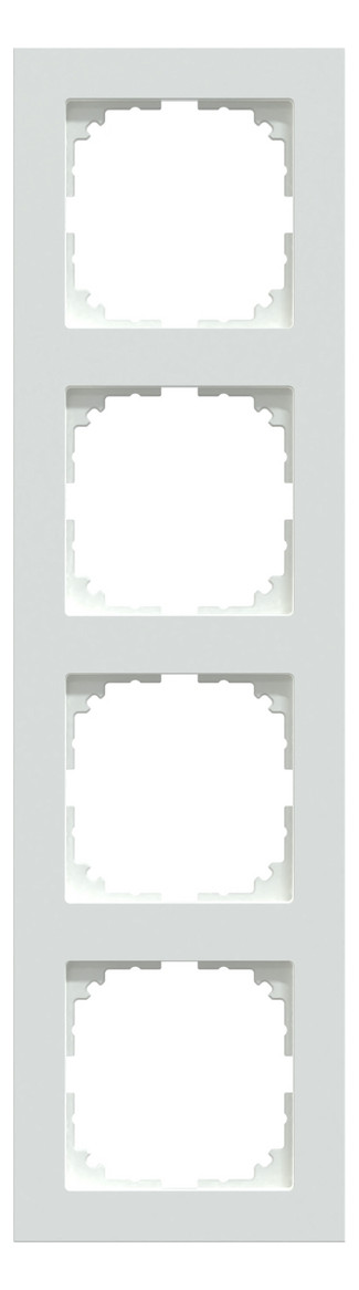Rahmen 4f akws glz M-Pure Kst f.GEB-K aktivweiß Unterputzmontage Thermopl Rahmen 4f akws glz M-Pure Kst f.GEB-K aktivweiß Unterputzmontage Thermopl