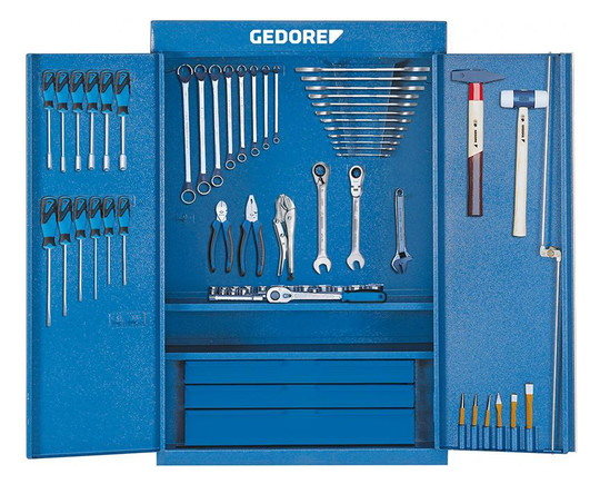 GEDORE-Werkzeugschrank mit Werkzeugsortiment 1400G -...