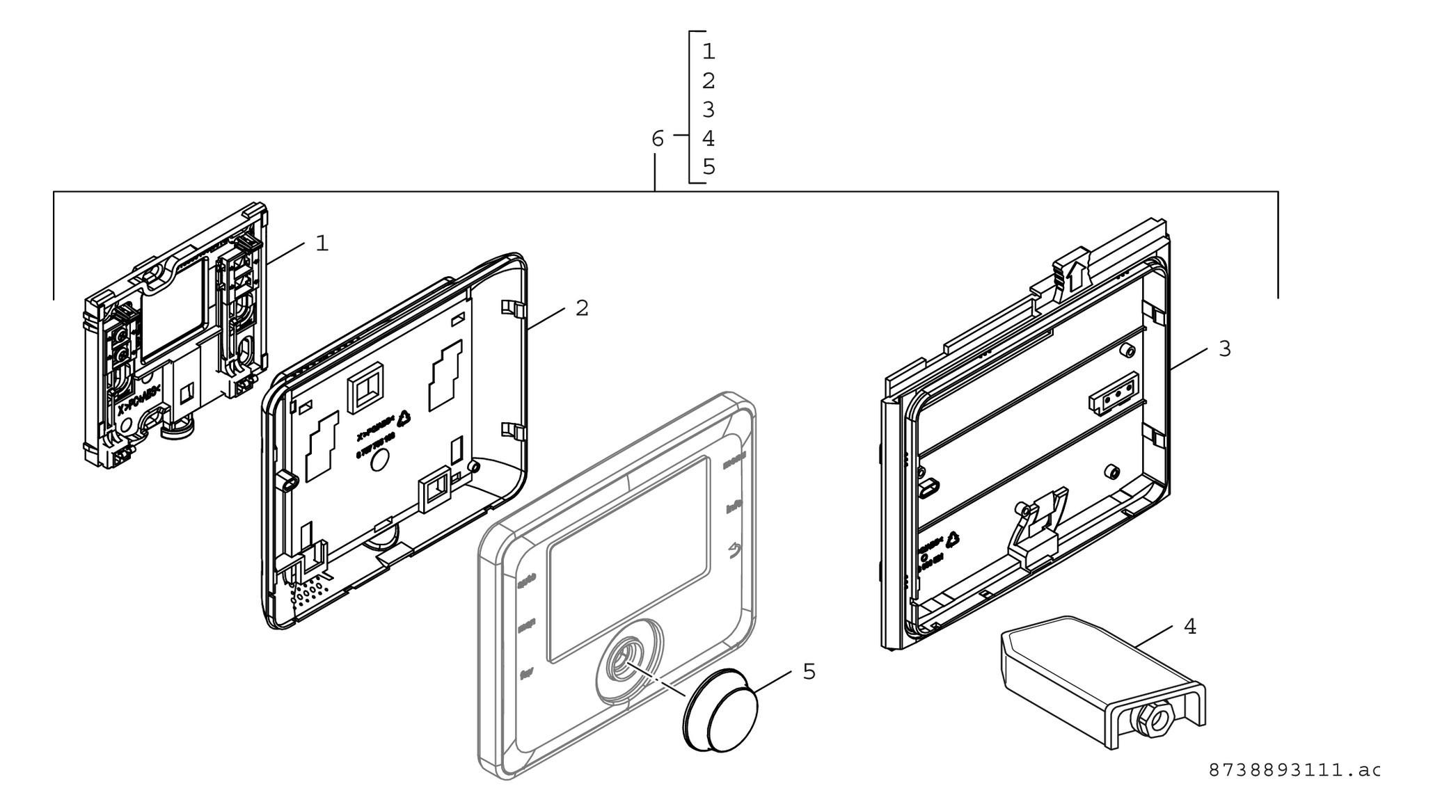 BOSCH Regler CW 400 bis 4 Heizkreise und 2 Warmwasser-Ladekreise, außentemperaturgeführt