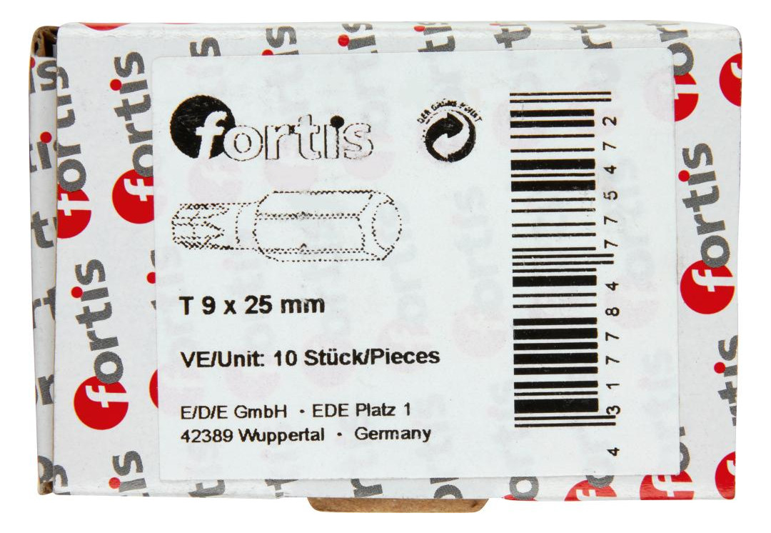 Bild Bit zähhart 1/4"" DIN3126 C6,3 T9x25mm 1 0er Pack FORTIS-0