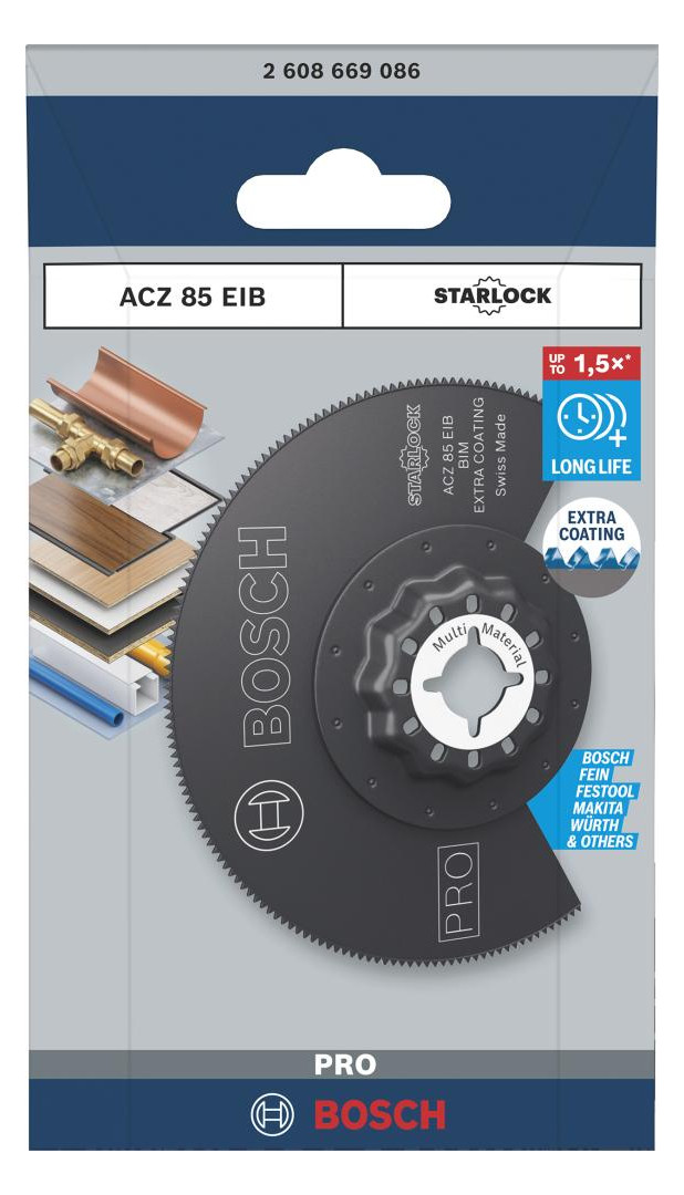 Bild Segmentsägeblatt BiM 85mm, ACZ 85 EIB PR O Starlock 1-tlg. BOSCH-1