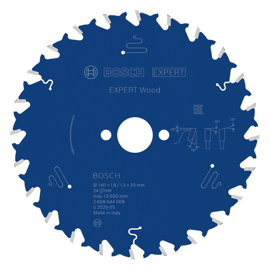 BOSCH-Kreissägeblatt Expert for Wood -...