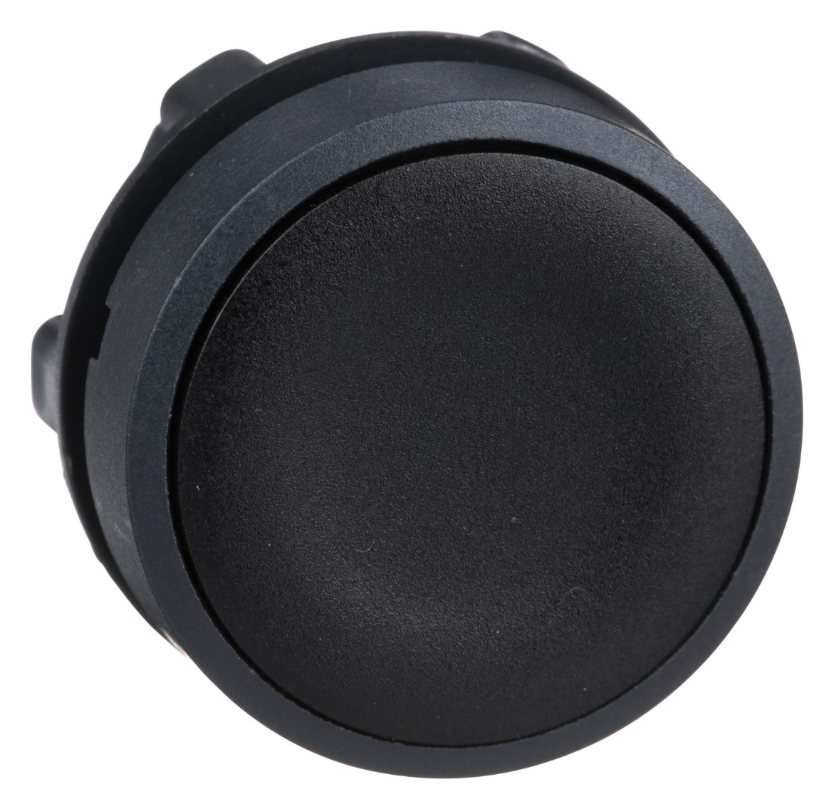 Drucktaster Front 1f sw Ø22mm rnd IP66 Tastend