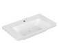 V&B Schrank-Waschtisch Subway 3.0 80x47cm, eckig, mit 1 Hahnloch/ohne Überlauf, stone white C-plus