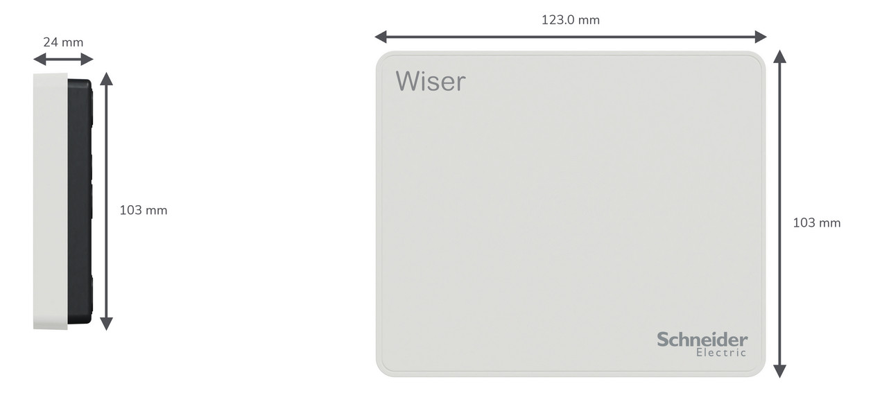 Gateway Wiser AP 100-240V LED m.LED-Anz IP20