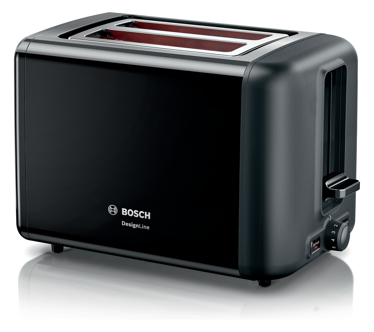 2-Schlitz-Toaster sw 970W
