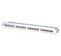 Patchpanel 24Ports 1HE Cat6A Schirm 19Zoll-Einbau 44,45x482,6x90,5mm
