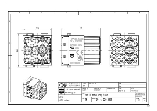 HART Han 20 Mod-F            09140203101 
